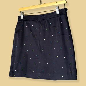 Woman's  EP Pro Polka Dot Golf Tennis Skirt Skort 6